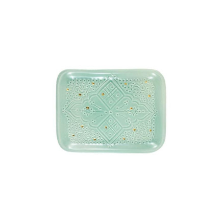 Petit plateau Empreinte mint GOLD