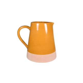 LARGE OUMNES STRAW PITCHER