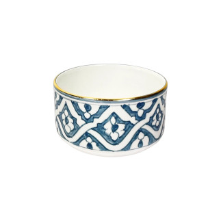 dishes DROITs FASSIA BLEU STONE Gold - 2 sizes