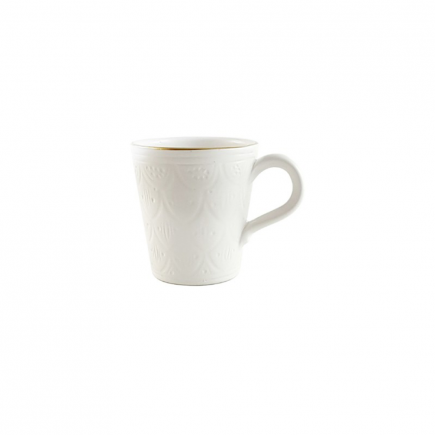 Mug Empreinte blanc GOLD