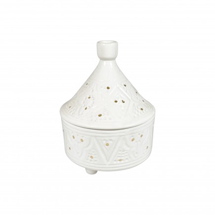 White Empreinte Tiny Gold