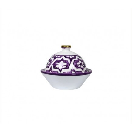 BEURRIER FASSIA LILAS GOLD.CERAMIC