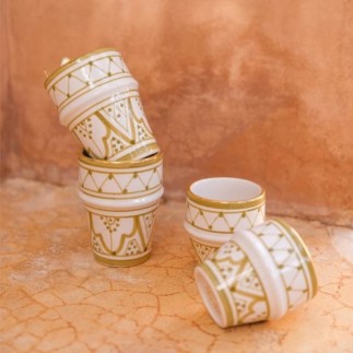 Beldi cup Zwak kaki GOLD - 3 sizes