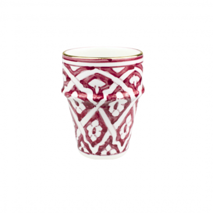 TASSE BELDI FASSIA AUBERGINE GOLD - 3 sizes