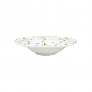 Gold Leaf pasta plate D26.5cm