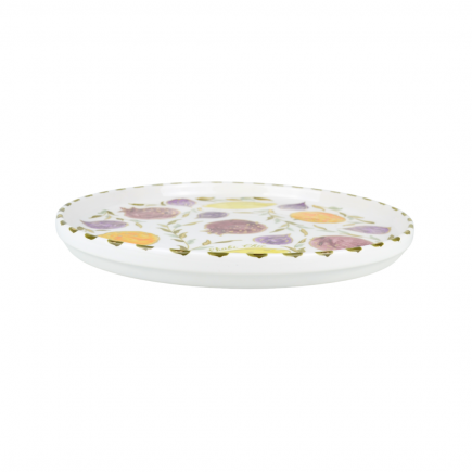 Round dish Fruits Gold D20CM or D28CM