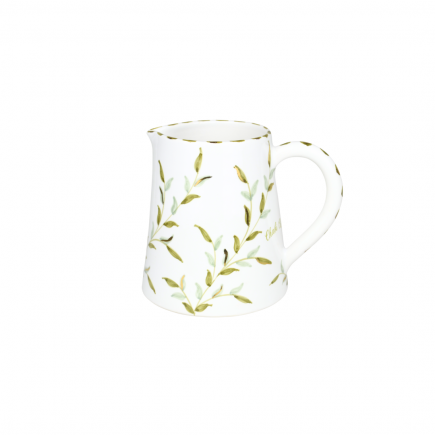 Small Gold Leaves Pitcher